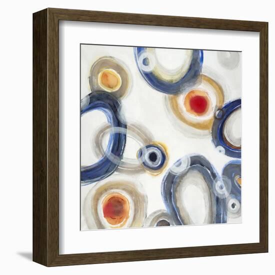 Concentric Circles-Liz Jardine-Framed Art Print