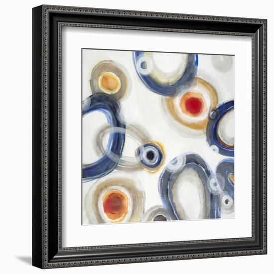 Concentric Circles-Liz Jardine-Framed Art Print