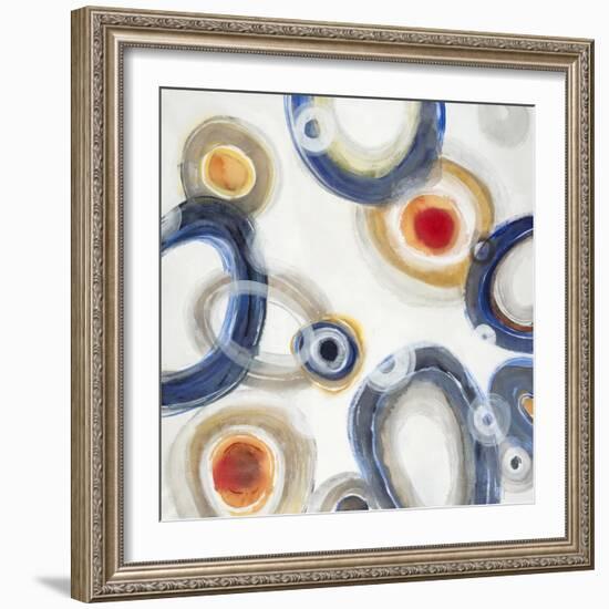 Concentric Circles-Liz Jardine-Framed Art Print