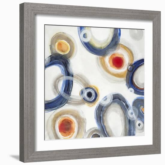 Concentric Circles-Liz Jardine-Framed Art Print