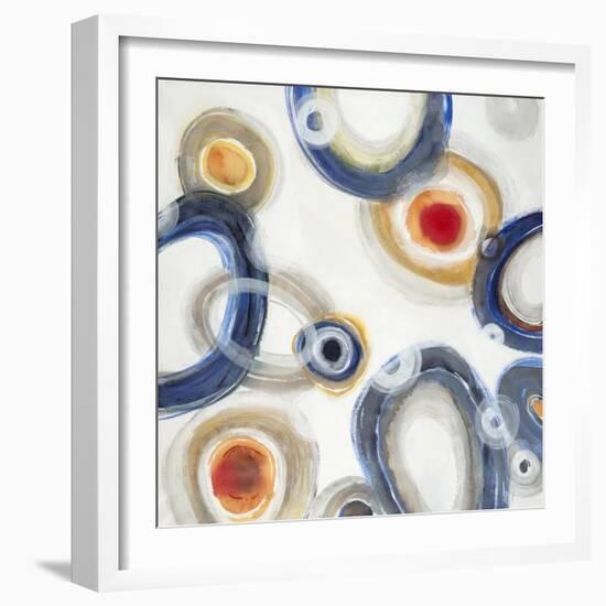 Concentric Circles-Liz Jardine-Framed Art Print