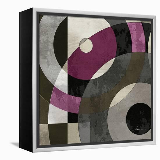 Concentric Squares I-James Burghardt-Framed Stretched Canvas