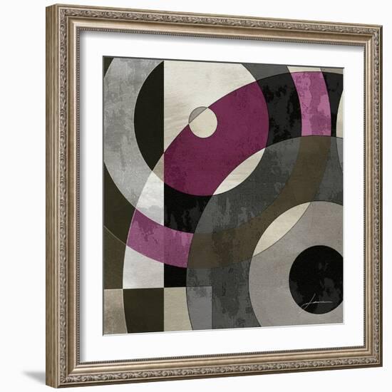 Concentric Squares I-James Burghardt-Framed Premium Giclee Print