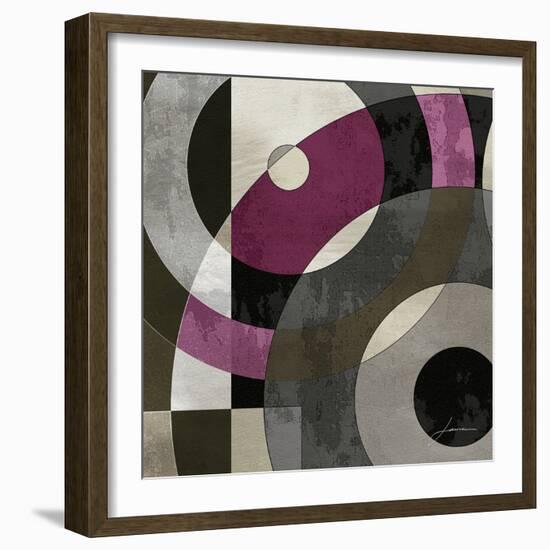 Concentric Squares I-James Burghardt-Framed Premium Giclee Print