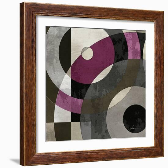 Concentric Squares I-James Burghardt-Framed Premium Giclee Print