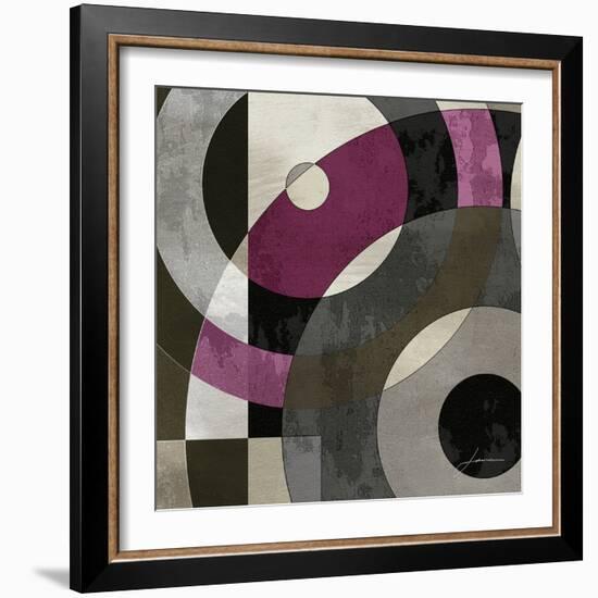 Concentric Squares I-James Burghardt-Framed Premium Giclee Print