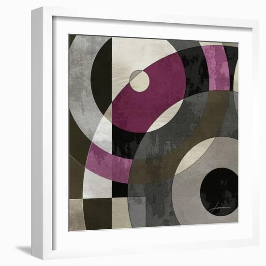 Concentric Squares I-James Burghardt-Framed Premium Giclee Print