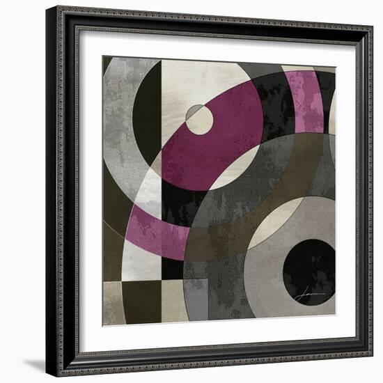 Concentric Squares I-James Burghardt-Framed Premium Giclee Print