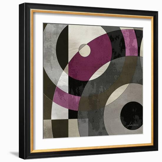 Concentric Squares I-James Burghardt-Framed Premium Giclee Print