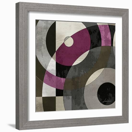 Concentric Squares I-James Burghardt-Framed Art Print