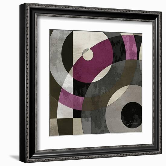 Concentric Squares I-James Burghardt-Framed Art Print