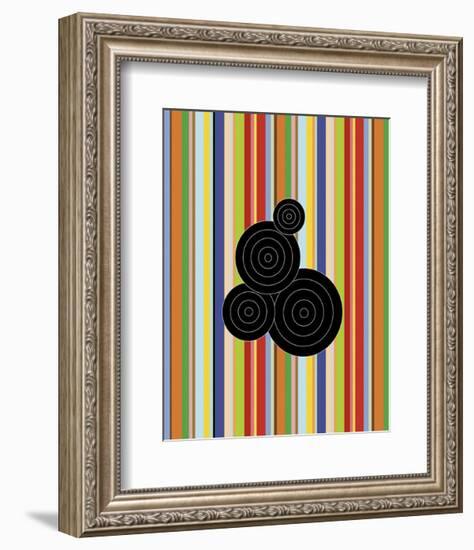 Concentric Universe-Dan Bleier-Framed Art Print