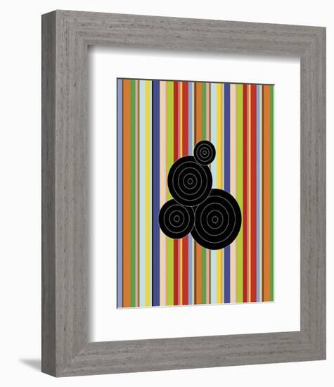 Concentric Universe-Dan Bleier-Framed Art Print