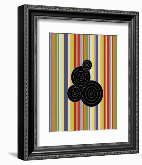 Concentric Universe-Dan Bleier-Framed Art Print