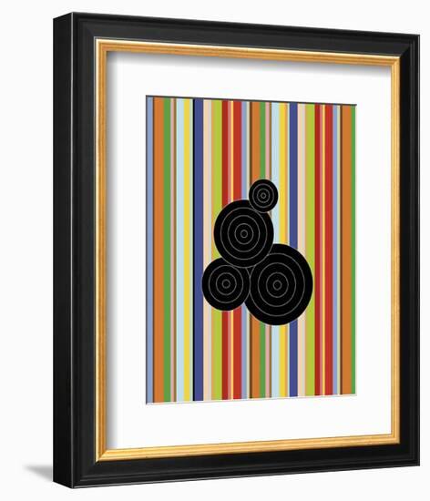 Concentric Universe-Dan Bleier-Framed Art Print