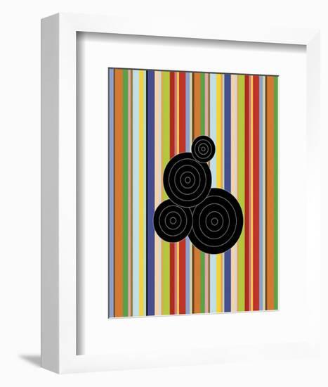 Concentric Universe-Dan Bleier-Framed Art Print