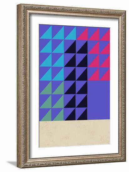 Concentric Vivid-Rocket 68-Framed Giclee Print