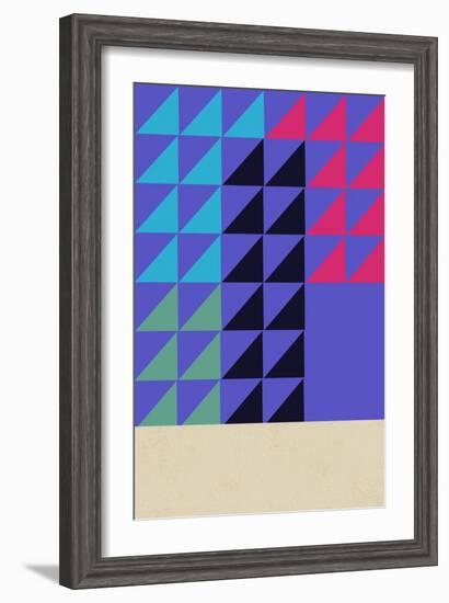 Concentric Vivid-Rocket 68-Framed Giclee Print