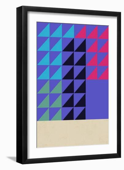 Concentric Vivid-Rocket 68-Framed Giclee Print