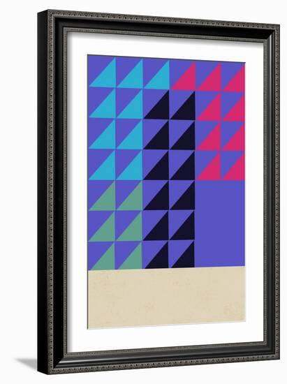 Concentric Vivid-Rocket 68-Framed Giclee Print