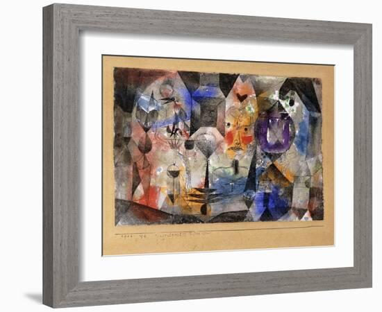 Concentrierter Roman-Paul Klee-Framed Giclee Print