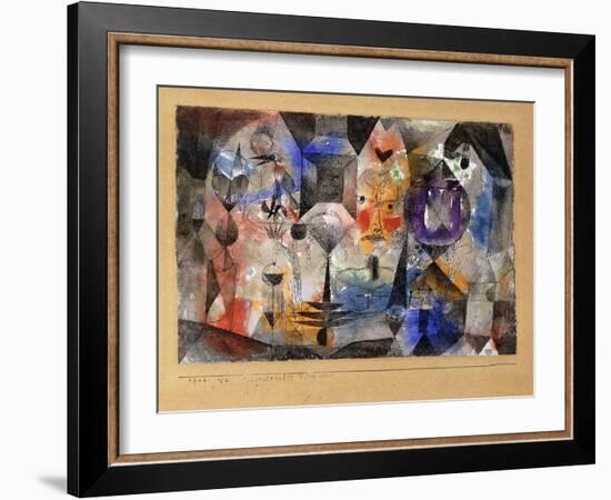 Concentrierter Roman-Paul Klee-Framed Giclee Print