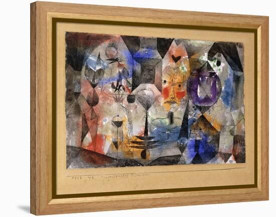 Concentrierter Roman-Paul Klee-Framed Premier Image Canvas