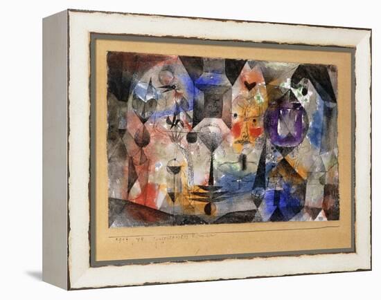 Concentrierter Roman-Paul Klee-Framed Premier Image Canvas