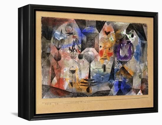 Concentrierter Roman-Paul Klee-Framed Premier Image Canvas