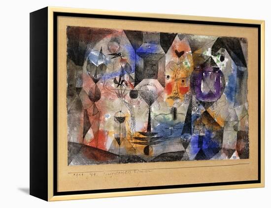 Concentrierter Roman-Paul Klee-Framed Premier Image Canvas