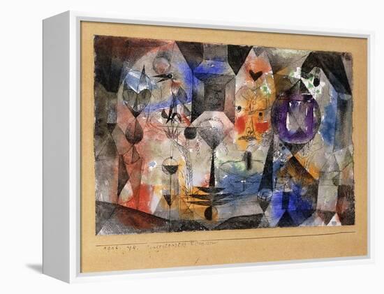 Concentrierter Roman-Paul Klee-Framed Premier Image Canvas