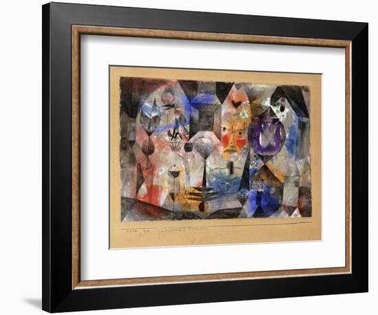 Concentrierter Roman-Paul Klee-Framed Giclee Print