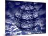 Concept of 3D Earth Climate-Jaynes Gallery-Mounted Photographic Print