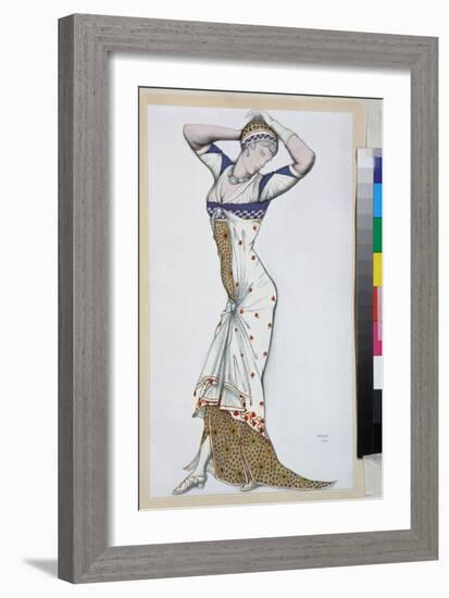 Conception D'une Robe Moderne - Oeuvre De Leon Bakst (1866-1924), Lithographie Vers 1910 - (Design-Leon Bakst-Framed Giclee Print