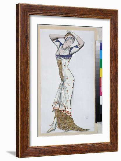 Conception D'une Robe Moderne - Oeuvre De Leon Bakst (1866-1924), Lithographie Vers 1910 - (Design-Leon Bakst-Framed Giclee Print