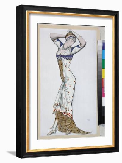 Conception D'une Robe Moderne - Oeuvre De Leon Bakst (1866-1924), Lithographie Vers 1910 - (Design-Leon Bakst-Framed Giclee Print