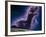 Conceptual Art of a Ghostly Dinosaur Over the Moon-Joe Tucciarone-Framed Photographic Print