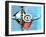 Conceptual Computer Artwork of Internet Security-Victor Habbick-Framed Photographic Print