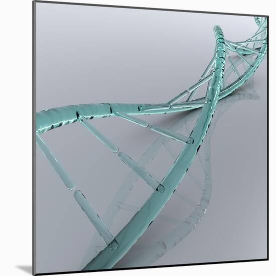 Conceptual Image of Dna-null-Mounted Art Print