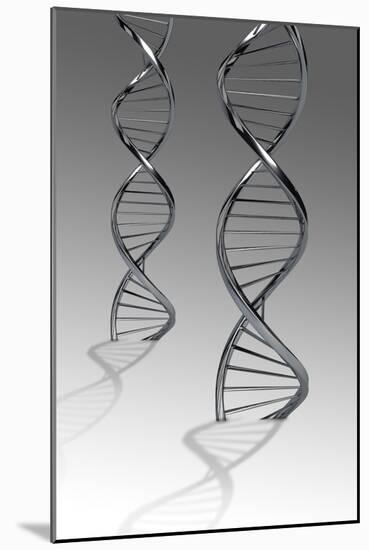 Conceptual Image of Dna-null-Mounted Art Print