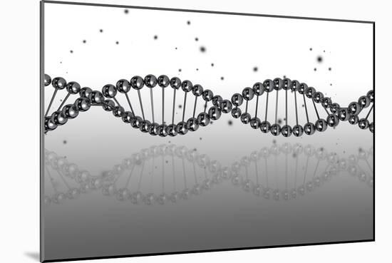 Conceptual Image of Dna-null-Mounted Art Print