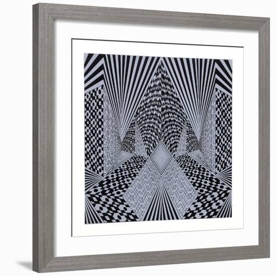 Conceptual Perspective II-Roy Ahlgren-Framed Limited Edition