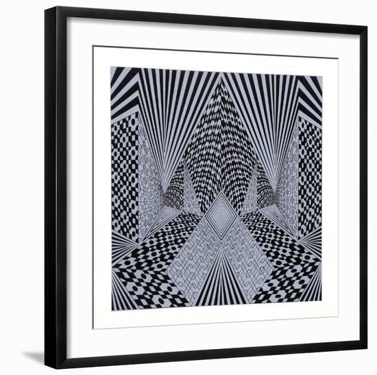 Conceptual Perspective II-Roy Ahlgren-Framed Limited Edition