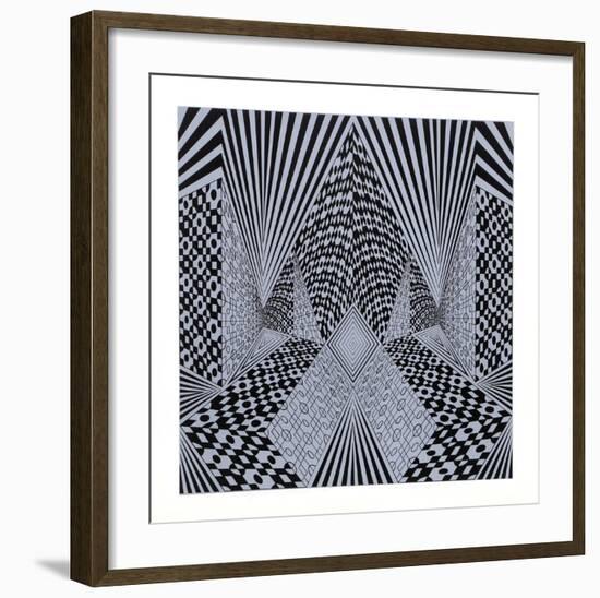 Conceptual Perspective II-Roy Ahlgren-Framed Limited Edition