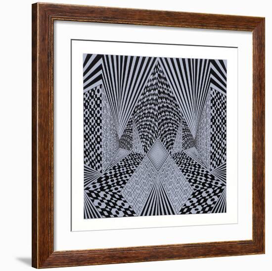 Conceptual Perspective II-Roy Ahlgren-Framed Limited Edition