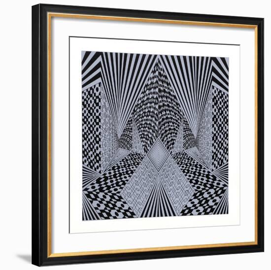 Conceptual Perspective II-Roy Ahlgren-Framed Limited Edition