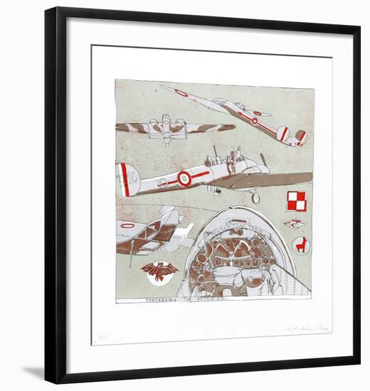 Concerning the Potez 63-Robert Andrew Parker-Framed Collectable Print