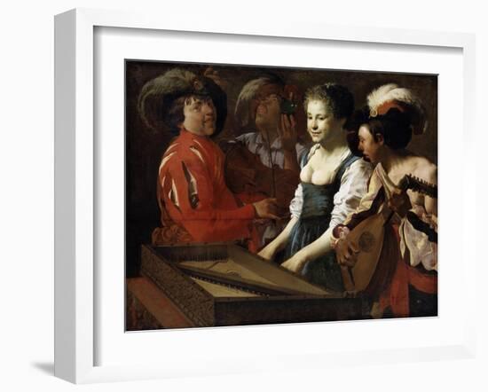 Concert, 1626-Hendrick Ter Brugghen-Framed Giclee Print