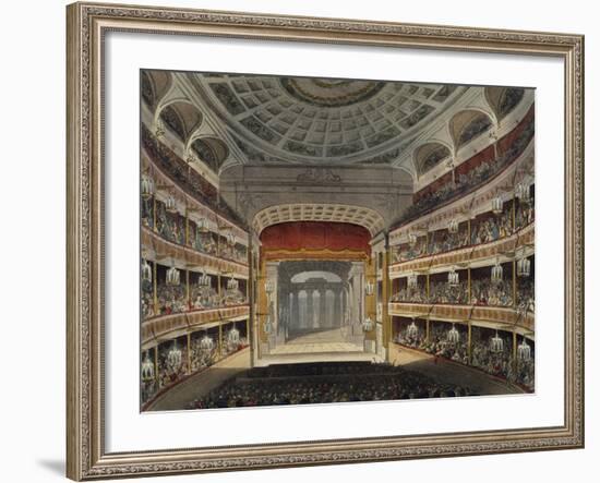 Concert at New Covent Garden Theatre in London-null-Framed Giclee Print