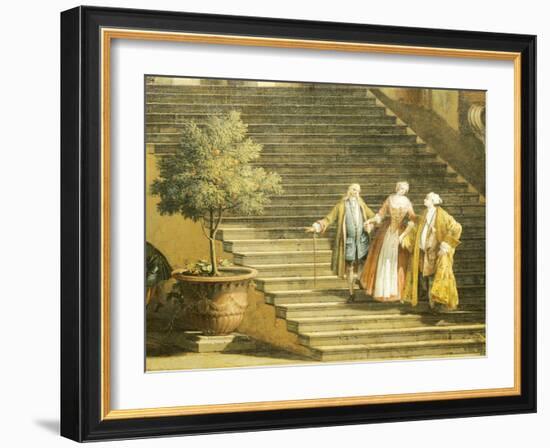 Concert at the Villa-Antonio Visentini-Framed Giclee Print